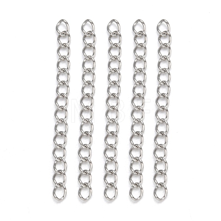Tarnish Resistant 304 Stainless Steel Ends Chains CHS-R005-1