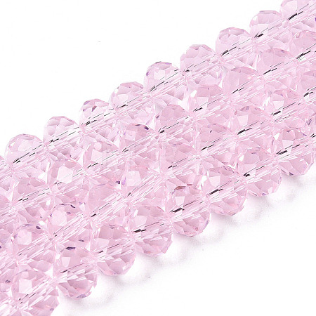 Glass Beads Strands EGLA-A044-T8mm-D10-1