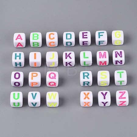 Opaque Acrylic Beads OACR-TAC0007-31-1