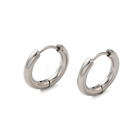 Tarnish Resistant 304 Stainless Steel Hoop Earrings EJEW-P177-P-20-1