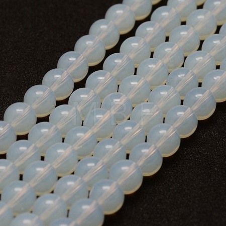 Opalite Beads Strands X-G-G687-30-8mm-1