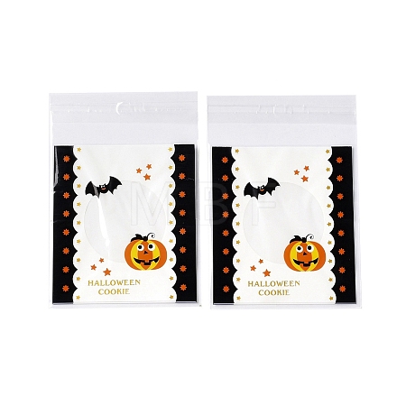 Halloween Theme Plastic Bakeware Bag OPP-Q004-01D-1