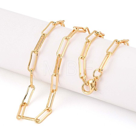 Brass Paperclip Chains MAK-S072-14B-G-1