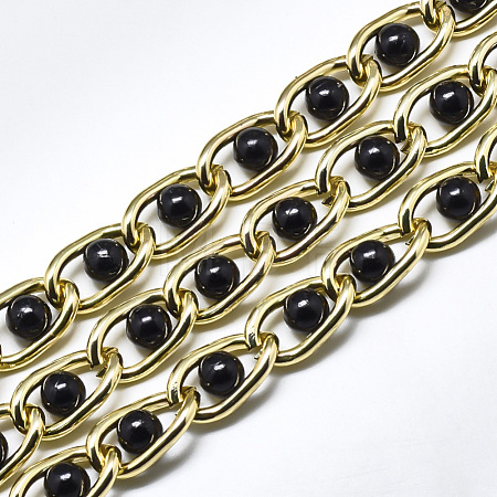 Aluminium Curb Chains CHA-T001-36G-01-1