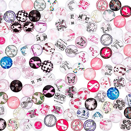 Glass Cabochons for DIY Projects GGLA-PH0001-38-1