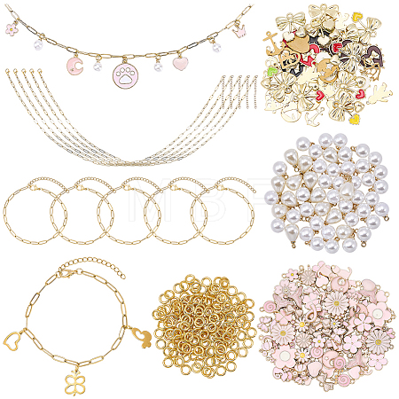 DIY Necklaces & Bracelets Making Kit DIY-SP0007-98-1