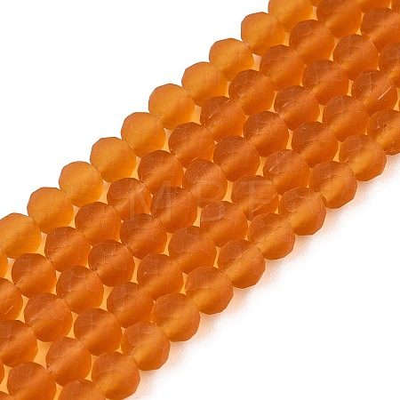 Transparent Glass Beads Strands EGLA-A044-T4mm-MD04-1