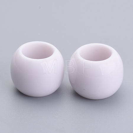 Opaque Acrylic Beads SACR-S300-15I-01-1