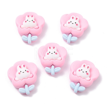 Opaque Resin Cabochons RESI-I037-01-1