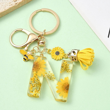 Resin & Alloy Enamel Keychain X1-KEYC-YW00134-14-1