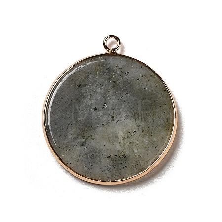 Natural Labradorite Pendants G-A213-01G-12-1
