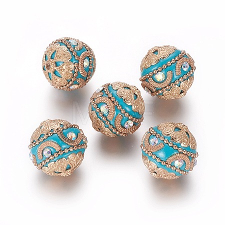 Handmade Indonesia Beads IPDL-E010-10B-1
