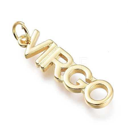 Brass Pendants ZIRC-I048-15G-05-1