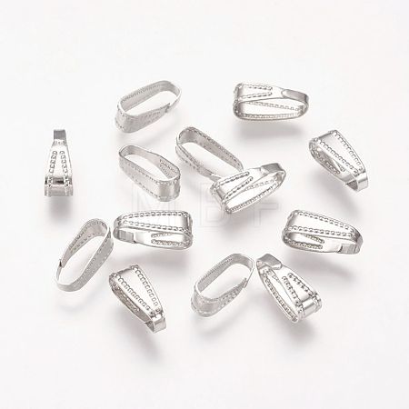 Brass Snap on Bails X-KK-H338-N-LF-1