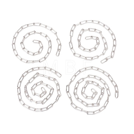 Unwelded Iron Paperclip Chains CH-FS0001-01S-1