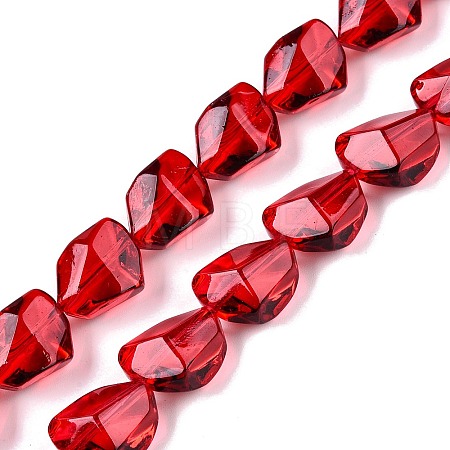 Electroplate Glass Beads Strands EGLA-N012-05A-1
