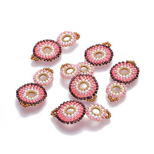 MIYUKI & TOHO Handmade Japanese Seed Beads Links SEED-A027-G19-1