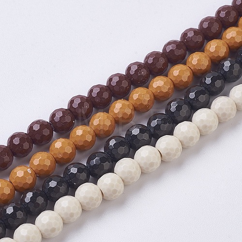 Natural Hokutolite Beads Strands G-D871-8mm-M-1