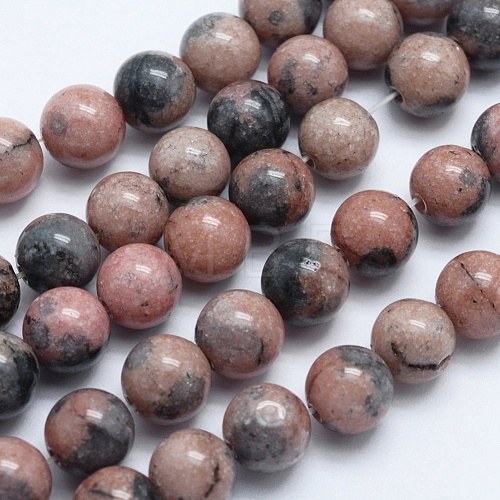 Natural Gemstone Beads Strands G-K274-01-8mm-1