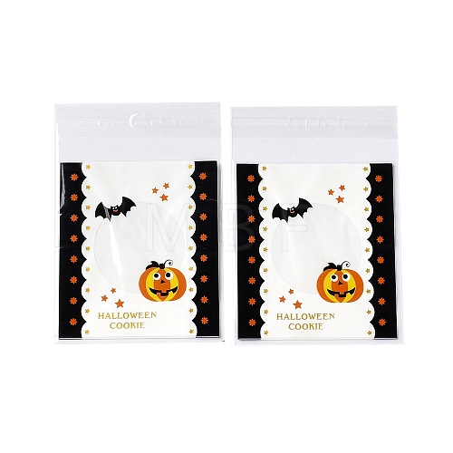 Halloween Theme Plastic Bakeware Bag OPP-Q004-01D-1