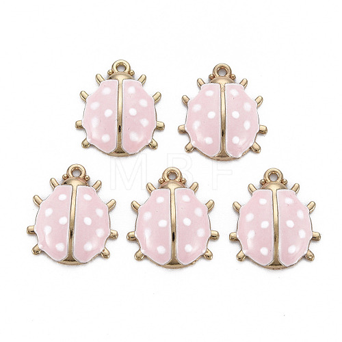 Alloy Enamel Pendants ENAM-N055-027A-NR-1