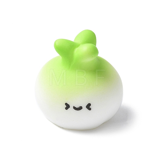 Resin Vegetable Figurines Ornament DJEW-E014-01E-1