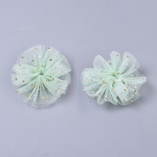 Organza Fabric Flowers FIND-R076-01C-1