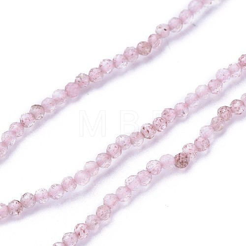 Natural Strawberry Quartz Beads Strands G-F619-16A-2mm-1