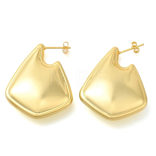 Rack Plating Brass Stud Earrings EJEW-I310-04G-1