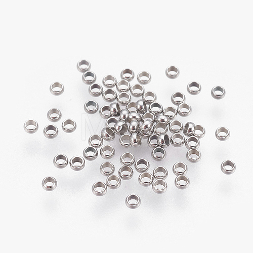 Tarnish Resistant 201 Stainless Steel Beads STAS-P208-05P-03-1