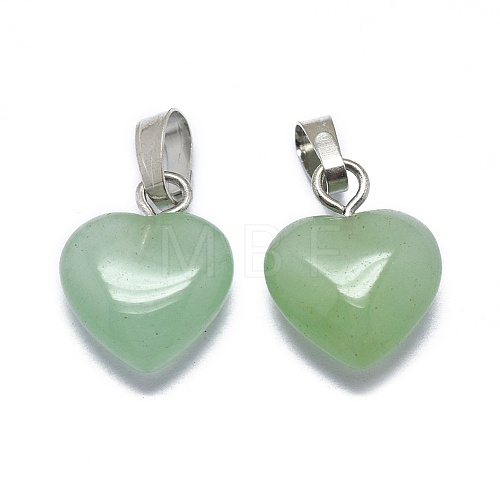 Natural Green Aventurine Charms G-F649-H01-1