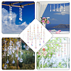 9Pcs 9 Style AB Color Faceted Glass Suncatchers HJEW-GL0001-05-6