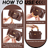 2Pcs Cowhide Leather Bag Handle Wrap DIY-WH0750-355B-3