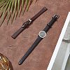 2 Sets 2 Colors Leather Textured Watch Bands AJEW-FG0003-83-5