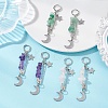3 Pairs Brass Leverback Earrings EJEW-TA00792-1