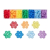700Pcs 7 Colors Eco-Friendly Handmade Polymer Clay Beads CLAY-YW0001-39-1