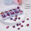 Glass Rhinestone Pendants YS-TAC0007-01B-3