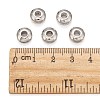 Brass Micro Pave Cubic Zirconia Beads ZIRC-F001-121P-4