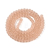 Transparent Glass Beads Strands EGLA-A044-T4mm-MD20-3