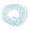 Transparent Glass Beads Strands EGLA-N016-4mm-01-2