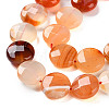 Natural Agate Beads Strands G-H024-A01-03-4