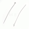 Tarnish Resistant 304 Stainless Steel Eye Pins STAS-O105-01P-0.6x55mm-2