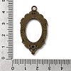 Vintage Tibetan Style Alloy Pendant Cabochon Bezel Open Back Settings LS-TIBEP-M018-40AB-NF-3