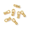 Brass Cord Ends KK-P342-05G-1