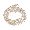 Transparent Glass Beads Strands GLAA-F114-05I-2