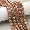 Round Natural Multi-Moonstone Beads Strands G-I176-09-10mm-02-5