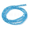Imitation Jade Glass Beads Strands EGLA-A034-T2mm-MB08-3