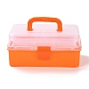 Rectangle Portable PP Plastic Storage Box CON-D007-01B-1
