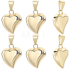 8Pcs Rack Plating Brass Pendants KK-BBC0015-09-1