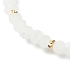 Glass Beads Stretch Bracelets Sets BJEW-JB06575-02-9